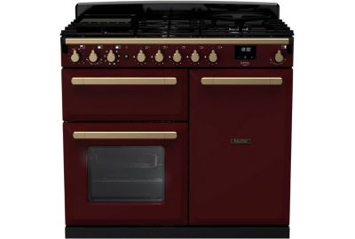 Piano de cuisson gaz FALCON ESTEL DELUXE TAB GAZ 100 CM BORDEAUX LAI