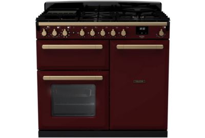 Piano de cuisson gaz FALCON ESTEL DELUXE TAB GAZ 100 CM BORDEAUX LAI