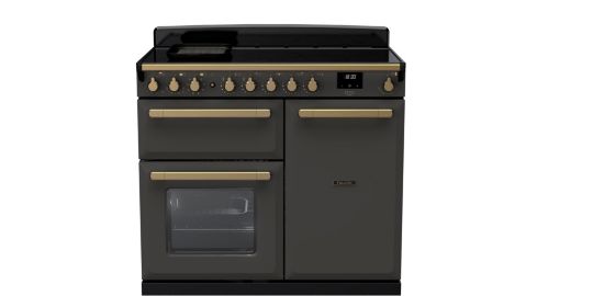 Piano de cuisson induction FALCON ESTEL DELUXE TAB IND 100 CM ARDOISE LAIT