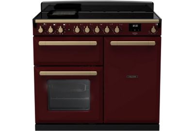 Piano de cuisson induction FALCON ESTEL DELUXE TAB IND 100 CM BORDEAUX LAI
