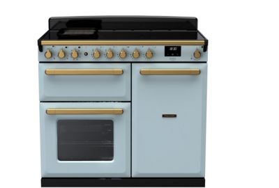 Piano de cuisson induction FALCON ESTEL DELUXE TAB IND 100 CM BLEU PASTEL