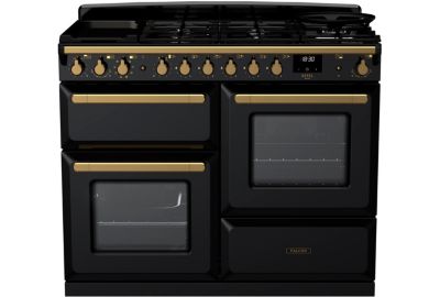Piano de cuisson mixte FALCON ESTEL DELUXE OC TAB MIX 110 CM NOIR BRIL
