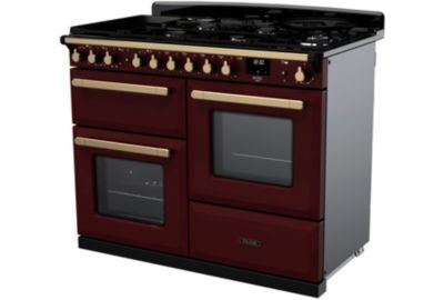Piano de cuisson mixte FALCON DELUXE OC TAB MIX 110 CM BORDEAUX LAITON