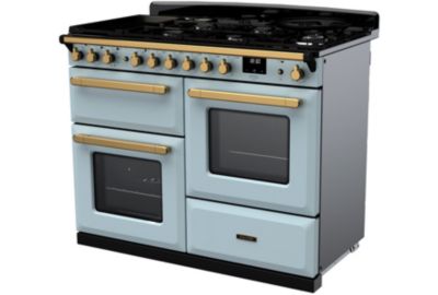 Piano de cuisson mixte FALCON ESTEL DELUXE OC TAB MIX 110 CM BLEU PAST