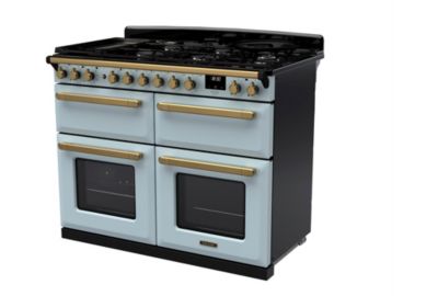 Piano de cuisson mixte FALCON ESTEL DELUXE BC TAB MIX 110 CM BLEU PAST