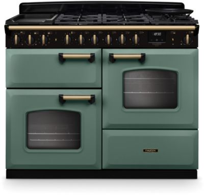Piano de cuisson mixte FALCON NGC TAB MIX 110 CM VERT MINERAL LAITON A