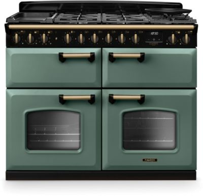 Piano de cuisson mixte FALCON NGC TAB MIX 110 CM VERT MINERAL LAITON A