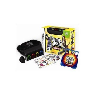 Jeu DS ACTIVISION Guitar Hero Decades-Bundle jeu+grip Reconditionné