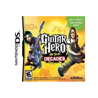 Jeu DS ACTIVISION Guitar Hero Decades-Jeu Seul Jeu DS ACTIVISION Guitar Hero Decades-Jeu Seul