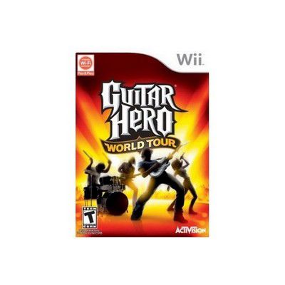 Jeu Wii ACTIVISION Guitar Hero World Tour-Jeu seul Reconditionné Jeu Wii ACTIVISION Guitar Hero World Tour-Jeu seul Reconditionné
