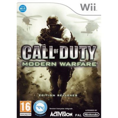 Jeu Wii ACTIVISION Call of Duty 4 Modern Warfare Reconditionné Jeu Wii ACTIVISION Call of Duty 4 Modern Warfare Reconditionné
