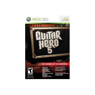 Jeu Xbox ACTIVISION Guitar Héro 5. Jeu seul Jeu Xbox ACTIVISION Guitar Héro 5. Jeu seul