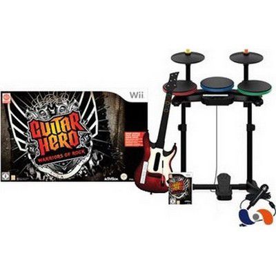 Jeu Wii ACTIVISION GUITAR HERO W of rock SUPER BUNDLE Reconditionné