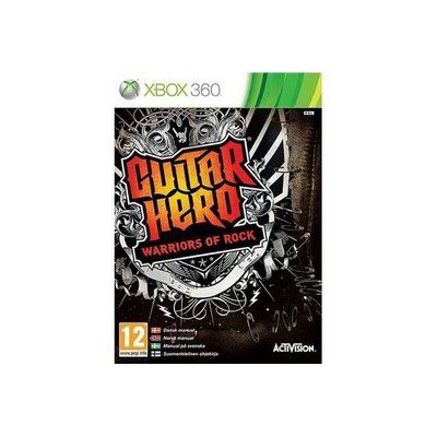 Jeu Xbox ACTIVISION GUITAR HERO Warriors of rock Jeux Seul Reconditionné Jeu Xbox ACTIVISION GUITAR HERO Warriors of rock Jeux Seul Reconditionné