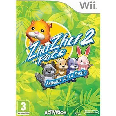 Jeu Wii ACTIVISION Zhu Zhu Pets Animaux de la Forêt Jeu Wii ACTIVISION Zhu Zhu Pets Animaux de la Forêt