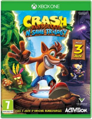 Jeu Xbox ACTIVISION Crash Bandicoot N Sane Trilogy Reconditionné Jeu Xbox ACTIVISION Crash Bandicoot N Sane Trilogy Reconditionné