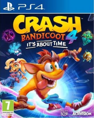 Jeu PS4 ACTIVISION Crash Bandicoot 4 It's about time Jeu PS4 ACTIVISION Crash Bandicoot 4 It's about time
