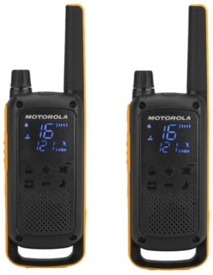 Talkie walkie MOTOROLA T82 Extreme Twin Noir/Jaune