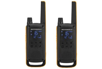 Talkie walkie MOTOROLA T82 Extreme Twin Noir/Jaune