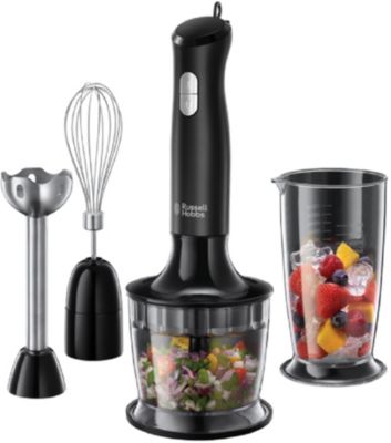 Mixeur RUSSELL HOBBS 3 en 1 Matte Black 24702-56 | Boulanger