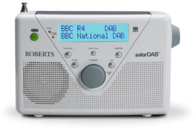 Radio ROBERTS SOLAR DAB2 blanche