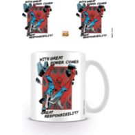 Mug PYRAMID MUG - GREAT RESPONSIBILITY - SPIDERMAN -