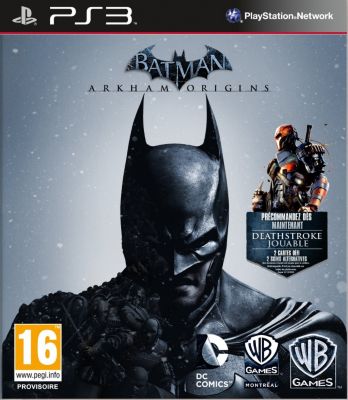 Jeu PS3 JUST FOR GAMES Batman Arkham Origins Reconditionné Jeu PS3 JUST FOR GAMES Batman Arkham Origins Reconditionné