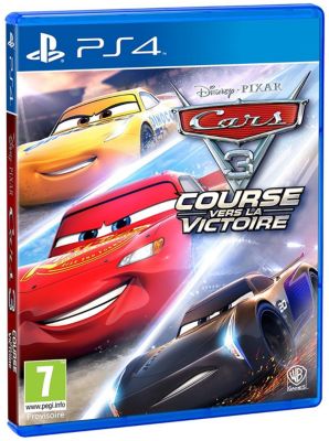 Jeu PS4 WARNER Cars 3