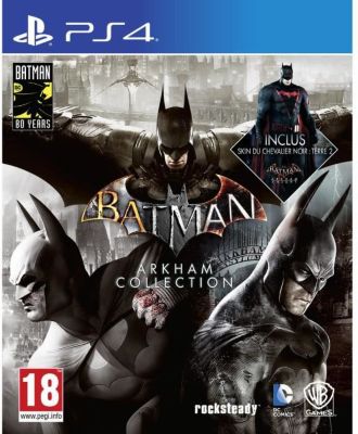 Jeu PS4 WARNER Batman Arkham Collection Reconditionné Jeu PS4 WARNER Batman Arkham Collection Reconditionné
