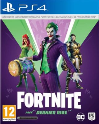Jeu PS4 WARNER FORTNITE:PACK DERNIER RIRE