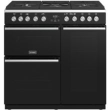 Piano de cuisson gaz STOVES PRECISION DELUXE 90 DFT NOIR