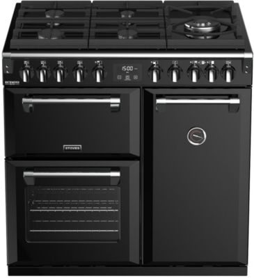 Piano de cuisson gaz STOVES RICHMOND GLASS 90 DFT NOIR