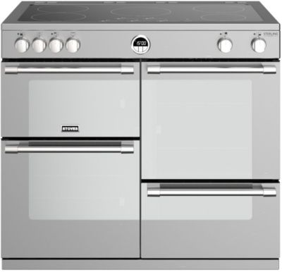 Piano de cuisson induction STOVES STERLING DELUXE 100 EI INOX
