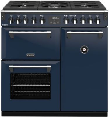 Piano de cuisson gaz STOVES RICHMOND DELUXE 90 DFT BLEU NUIT