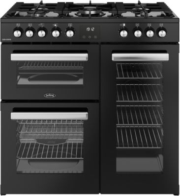 Piano de cuisson gaz BELLING BEL RCA COOKCENTRE 90DF BLK