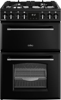 Cuisinière gaz BELLING BEL MRA FARMHOUSE 60DF BLK