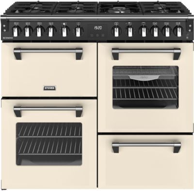 Piano de cuisson gaz STOVES ST RCA RICH 100DF CRM