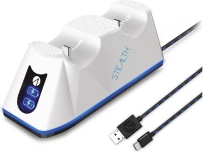 Station d'accueil STEALTH pour Manettes PS5 Double USB-C