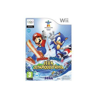Jeu Wii SEGA Mario et Sonic JO Hiver