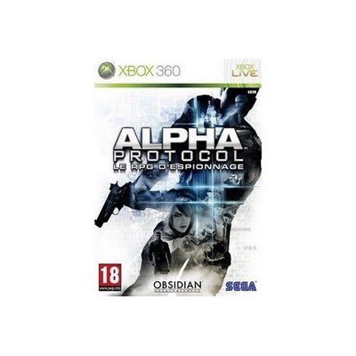 Jeu Xbox 360 SEGA Alpha Protocol Reconditionné Jeu Xbox 360 SEGA Alpha Protocol Reconditionné