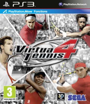 Jeu PS3 SEGA VirtuaTennis 4 Reconditionné