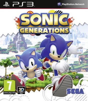 Jeu PS3 SEGA Sonic Generations Reconditionné