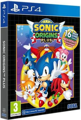 Jeu PS4 PLAION Sonic Origins Plus Day One Edition