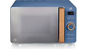 CREATE RETRO GRILL 900 Micro-ondes avec grill, numérique de 20 l de  capacité, design vintage et 6 niveaux de puissance, 3 programmes  prédéfinis, décongélation, démarrage rapide et autocook : :  Cuisine et Maison