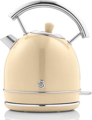 Bouilloire SWAN Retro SK14630CNEU, 1,8L, Acier Inox