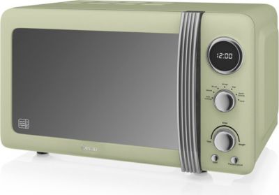 Micro ondes SWAN Retro Micro-ondes 20L, SM22030GNEU, 800W