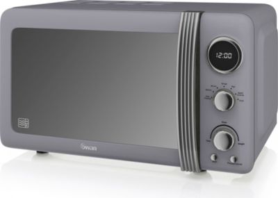 Micro-ondes Digital 20L Design Moderne Nordic, SWAN, SM22036WHTNEU, 800,  Blanc - Micro-ondes combiné - Achat & prix