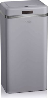 Poubelle de cuisine automatique SWAN SWKA4500GRNEU Retro Poubelle, Métal,45 L