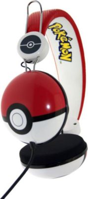 Casque POKEMON Stéréo pour Enfant Dôme Pokéball
