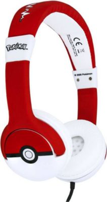Casque POKEMON Stéréo pour Enfant Design Pokéball